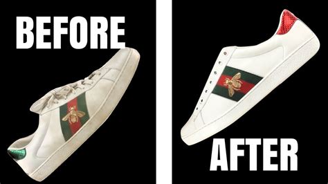 how to wash gucci shoes|how to clean gucci ace shoes.